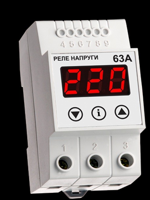Реле напряжения 63А - E-shop - ELEN-Electronic Engineers blog and ...