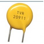 TVR20911KSY VARISTOR DISC 20mm 550VAC 910VDC (819~1001)