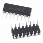 L293D PUSH-PULL FOUR CHANNEL DRIVER WITH DIODES