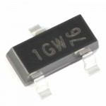 BC847C BC847 1G 1GW SOT-23 NPN General-Purpose Transistors SMD 45V/100mA
