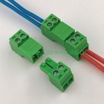 2 4 5 6 Pin 3.81mm Cable to Cable Pluggable Terminal Block male+female