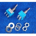 NEW Mini MTS-203 6-Pin DPDT ON-OFF-ON 6A 125VAC Toggle Switches 3 Position