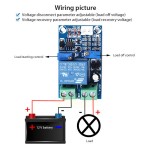 Under voltage Protection Module 12V Battery Charge Controller Automatic