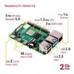 Raspberry Pi 4 Computer Model B 2GB, 4GB, 8GB