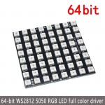8x8 64bit WS2812 5050-RGB-LED-Lamp-Panel-Module-5V