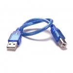 30см, 50см Type-B USB Кабель Для UNO R3 Board ATmega328P-PU ATmega16U2 для Arduino