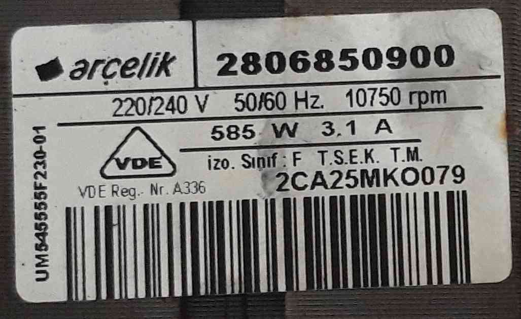 pasport-motora Beko WML 15100