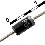 P6KE62ARLG, Unidirectional 62V 600W TVS diod