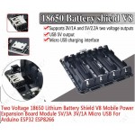 18650 Lithium Battery Shield V8 5V/3A 3V/1A