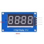 TM1637 4 Digits 7 Segment Led Display Module