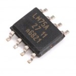 LM75A Цифровой температурный датчик и тепловой сторожевой таймер, I2C 2-Wire Interface, -55...125 °С SO-8]
