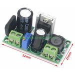 Low-voltage AC-DC step-down LM2596HV module adjustable power supply module