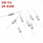 Resistor 2W 2 Watt Carbon Film ± 5% 1R - 910R 1 - 910 Ω Ohm R