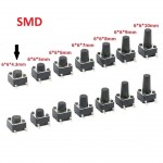 Momentary Tactile Push Button Switch SMD 6x6x4.3mm