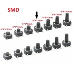 Momentary Tactile Push Button Switch SMD 6x6x7mm