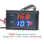 Регулируемый термостат-регулятор W2809 Цифровой регулятор температуры -50-110 ° C