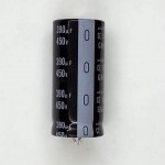 390uF 450V 25x55mm 105°C Nichicon GN(M) Конденсатор Электролитический