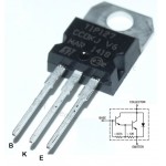 TIP127 TO-220 PNP-транзистор Дарлингтона средней мощности